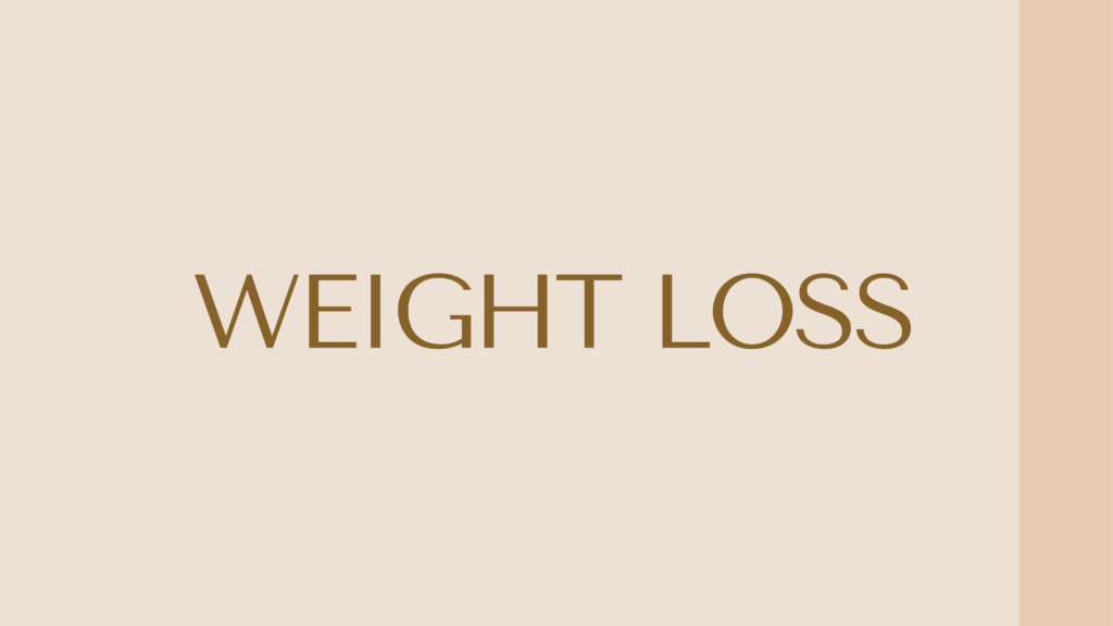 Weight Loss